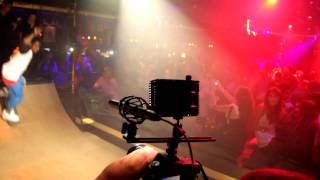 Lil Wayne Skateboarding at 1 OAK Nightclub on August  2012