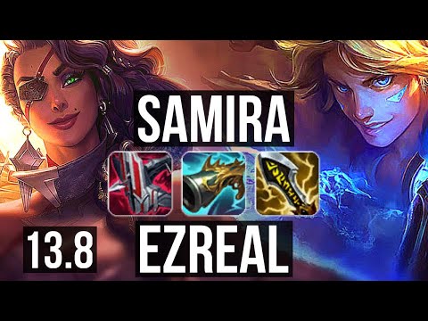 SAMIRA & Neeko vs EZREAL & Thresh (ADC) | Quadra, 800+ games, 18/4/9, Legendary | KR Master | 13.8