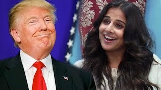 Vidya Balan React On Donald Trump Victory in US Election 2016