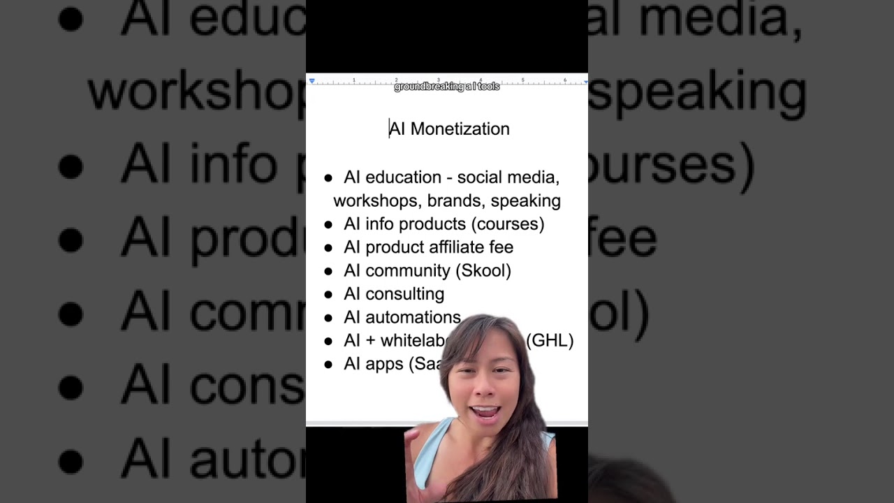 Give me 3.5 minutes to explain how to make money with AI in 2025. This is the most common question I