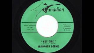 Bradford Dennis And Group - The Wings Of An Angel / Hey Girl - Canadian 1600 - 1962