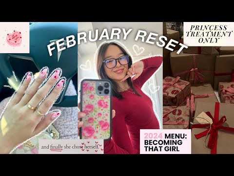 FEBRUARY RESET: self care & healthy habits💌