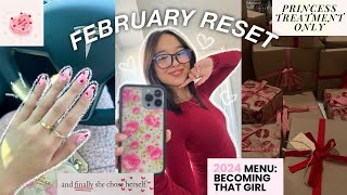 FEBRUARY RESET: self care & healthy habits💌