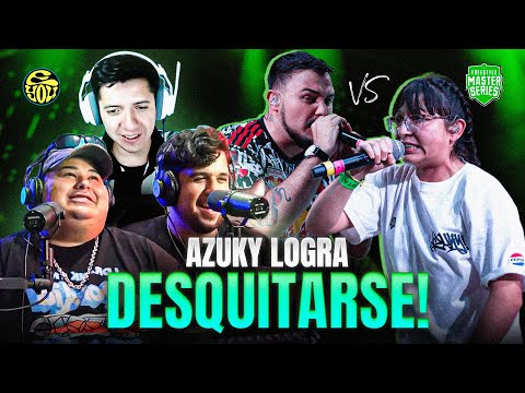 AZUKY GOT HER REVENGE ON RAPDER! - Reaction to RAPDER vs. AZUKY - FMS Mexico - EYOU TV