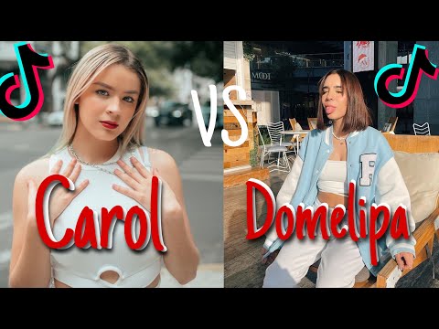 Carol Castro VS Domelipa🔥💃🏻//Batalla de Tiktoks✨#tiktok#domelipa#carolcastro