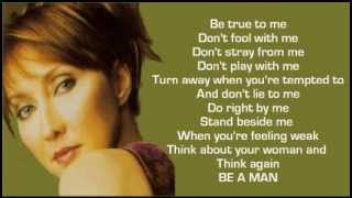 Pam Tillis - Be A Man