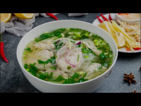 How I Cook Vietnamese Authentic Chicken Pho/Vietnamese Chicken Pho recipe @ The Twins Day Channel