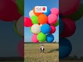How Many Balloons Does It Take To Fly Mrbeast Flying Fly Balloon Rafting Basketball
