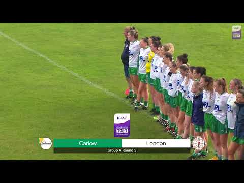 2022 06/26 Carlow v London - TG4 Junior Championship Group A Round 3