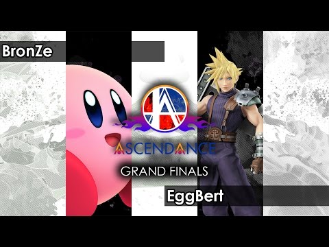 Smash 4: BronZe (Kirby/Falco/Peach/Mewtwo) V EggBert (Cloud) - Ascendance 21 Tournament SSB4