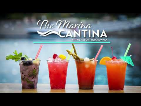 A Marina Cantina no Lago Coeur d'Alene