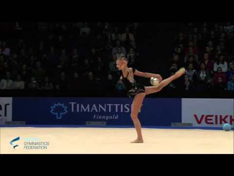 Soldatova Aleksandra Ball - Rhythmic Gymnastics World Cup 2016 Espoo