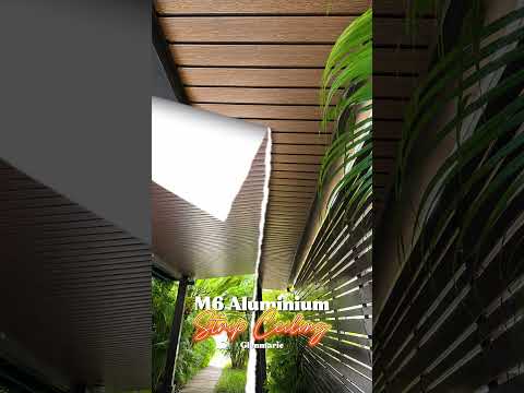 M6 ALUMINIUM STRIP CEILING @ GLENMARIE