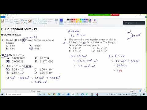 9 F3 C2 SPM Pass Year 2003
