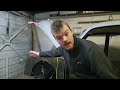 Morris Minor - Rear Wing removal