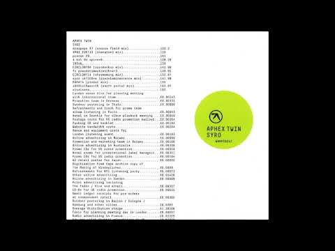 Aphex Twin - Syro (2018 Japan bonus track)