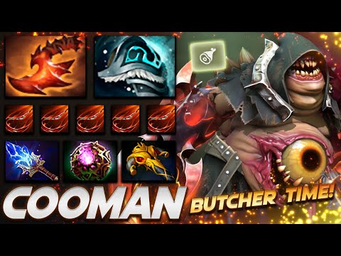 Cooman Pudge Super Butcher - Dota 2 Pro Gameplay [Watch & Learn]