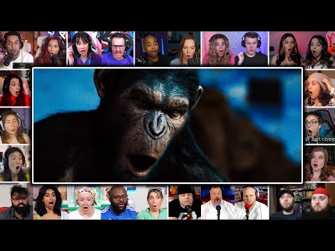 Caesar Speaks for the First Time | Rise of the Planet of the Apes Reaction Mashup