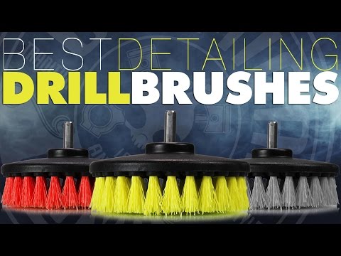 Best Detailing Drill Brushes - Chemical Guys Car Care