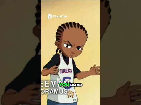 Boondocks Huey vs Riley Fight over Air Force Ones