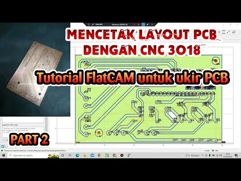 Tutorial FlatCAM untuk ukir PCB | Part 2