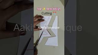 Download lagu Star ⭐ neck design cutting/Star shape gale cutting kerne ka aasan tarika very easy 👌#shorts #diy mp3