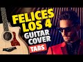 Maluma - Felices Los 4 (fingerstyle guitar cover with FREE TABS)