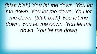 Black Flag - You Let Me Down Lyrics