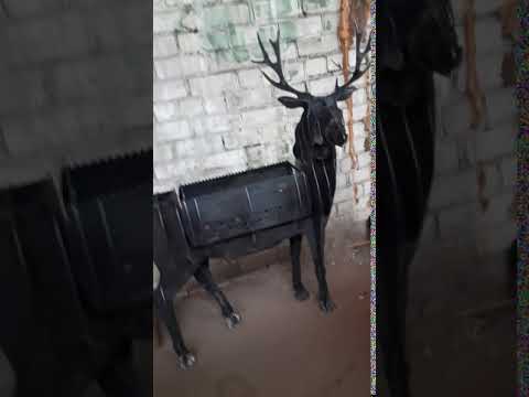 Мангал Олень плазменной резкой