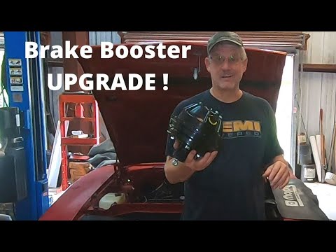 68 Charger Brake Upgrade Part 1 Vacuum Booster Install