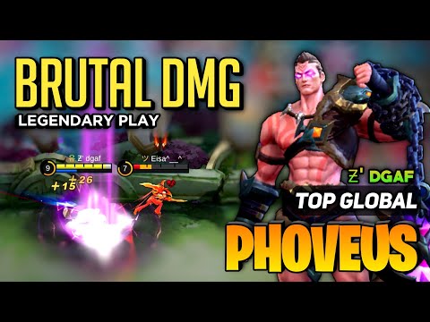 Legendary Phoveus Explane Build [ Phoveus Best Build Top Global ] Ƶ' dgaf - Mobile Legends