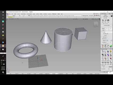 ALIAS STUDIO - Object Transformations - SCALE