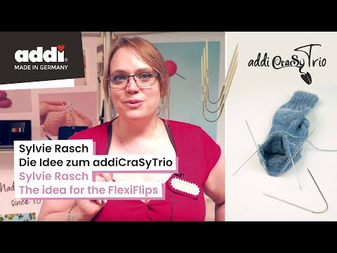 Socken-Strick-Revolution: Die Idee zum addiCraSyTrio - Interview mit Sylvie Rasch
