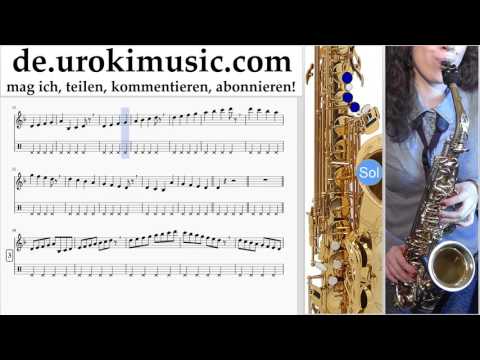 Saxophonunterricht Tenor Sia - The Greatest Teil#1 um-995