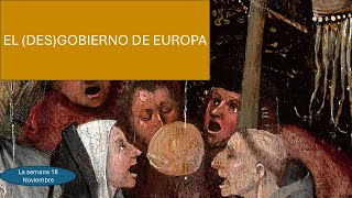 El  (des)gobierno de Europa