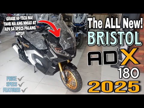 The ALL New Bristol ADX 180 (HI-TECH Version) 2025 | Bristol Motorcycle Review 2025