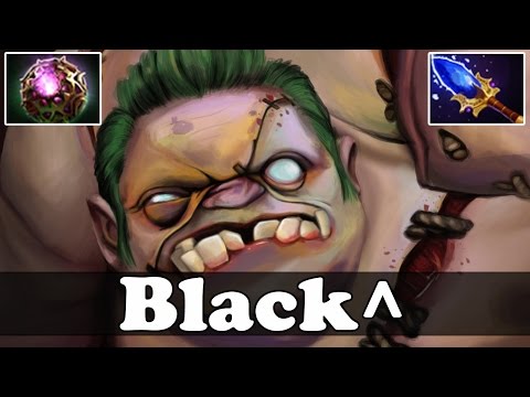 Black^ 7800 MMR Plays Pudge with Octarine Core and Aghanim's scepter - Dota 2