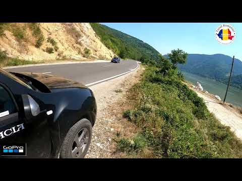 Cu Dunarea pe partea dreaptă, de la Bazias la Orșova. Romania pe contur. #orsova #dunarea