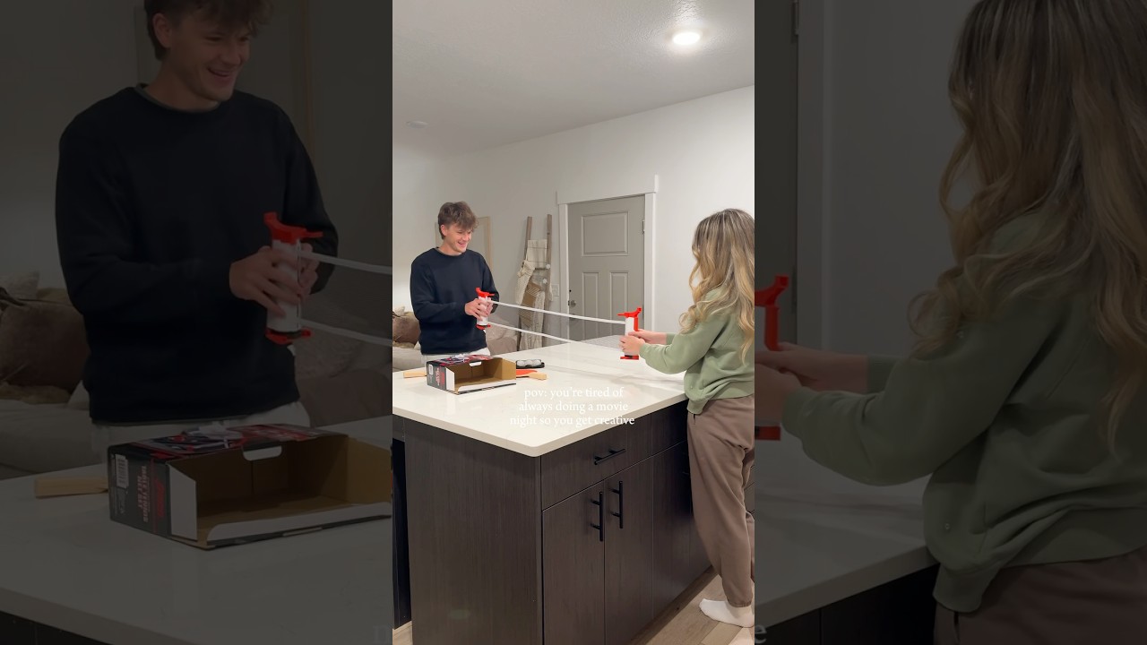 Creative Date Night In!🏓 Date Ideas! #datenightin #dateideas