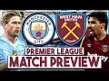 Man City v West Ham Preview | 'Fine losing to stop Arsenal winning title' | WIN signed Paqueta shirt
