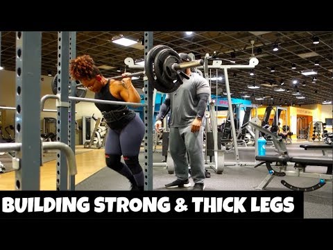 THICKMAS EP 6 || THICK THIGHS WORKOUT || SINGLE REP SQUATS || BOX SQUATS & LEG PRESS