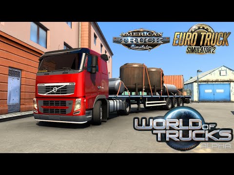 World of Trucks  VOLVO FH 4X2 / Euro Truck Simulator 2 / WROCLAW 🇵🇱    --- GDANSK 🇵🇱