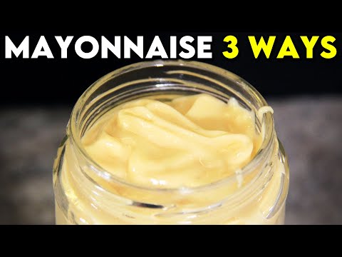 How to Make Homemade Mayonnaise (3 Ways!)
