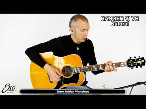 Eko Guitars Ranger VR VI Natural - Audio Test