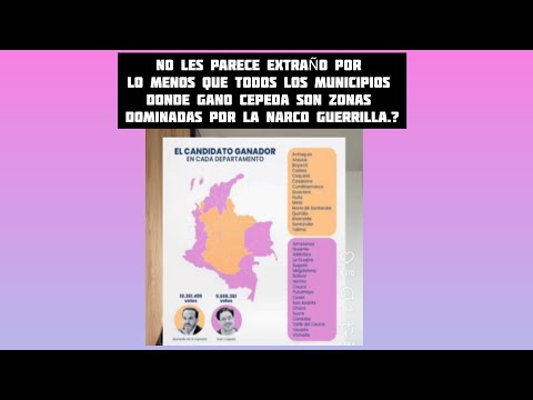 PRUEBAS Y MAS PRUEBAS DEL VOTO FUSIL EN FAVOR DE IVAN CEPEDA está en vivo