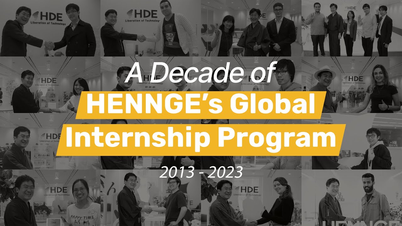 10th Anniversary - HENNGE's Global Internship Program