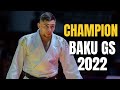 Denis Vieru Baku Grand Slam Champion 2022 Judo