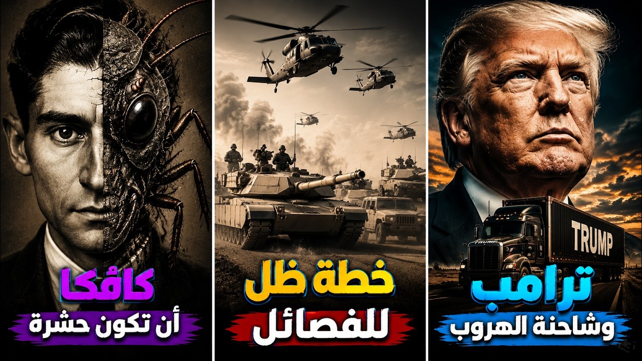 ترامب وشاحنة الهروب | خطة ظل للفصائل العراقية | الدخول إلى عالم كافكا المرعب