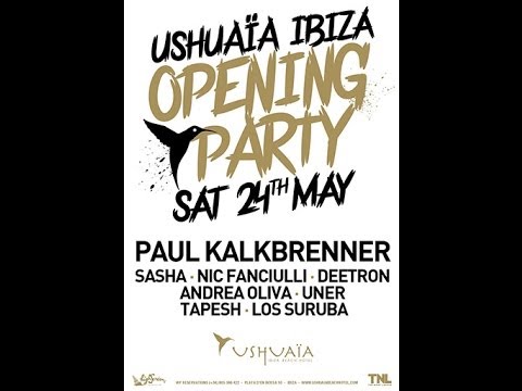 Paul Kalkbrenner Live Ushuaia Opening Ibiza 2014