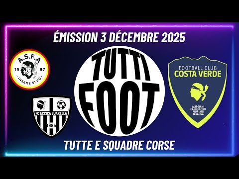 TUTTI FOOT with Pierre-François GIABICONI and Thierry Murie from Football Club Costa Verde.